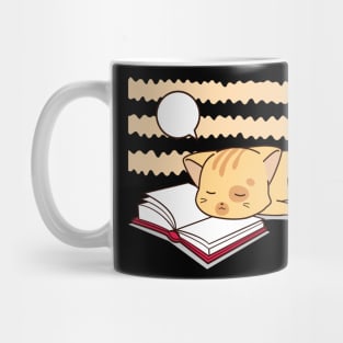 Cute Sleepy Cat Mug